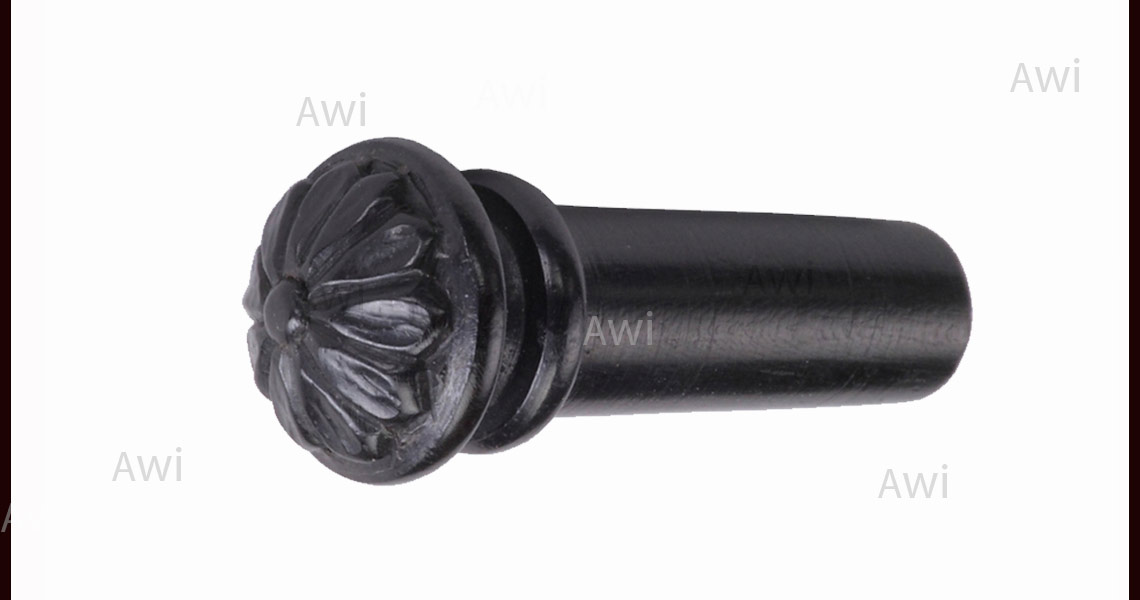 Ebony Curving Endpin