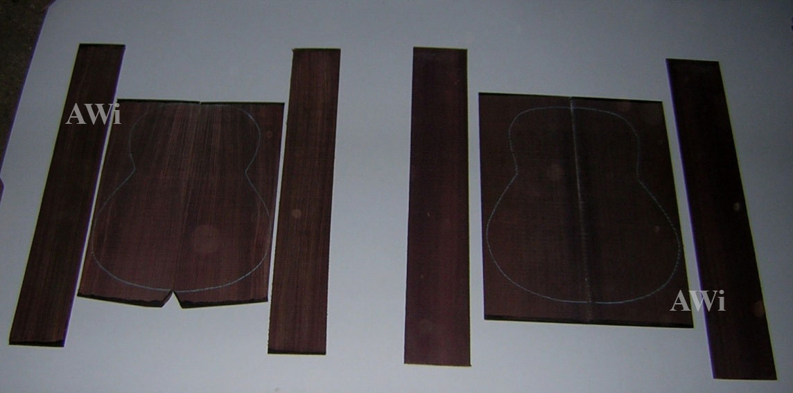 Rosewood for guitar